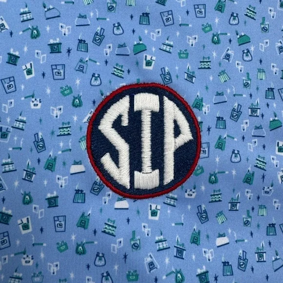 HYDR! Peter Millar "Light Of My Life" SIP Polo - Ole Miss XL - NWT - Picture 2 of 5